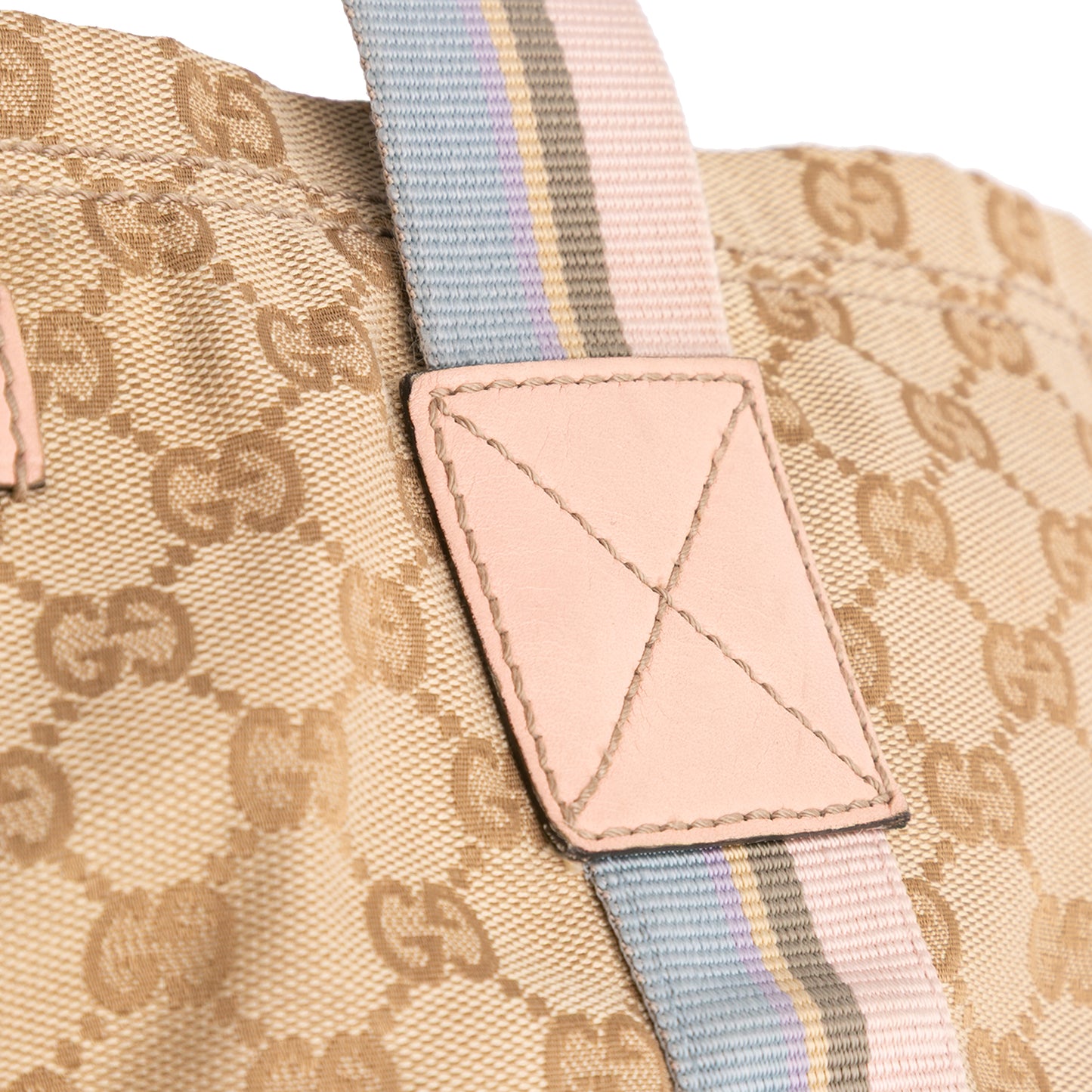 Gucci GG Canvas Web Tote