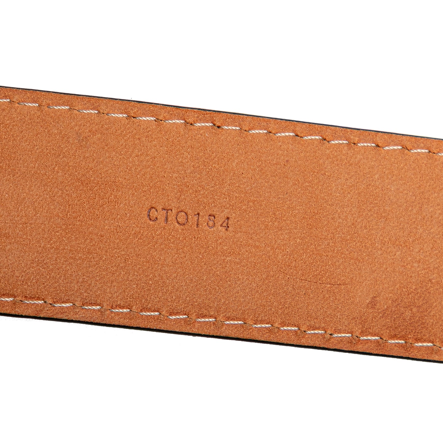 Hermès Leather Constance H Reversible Belt
