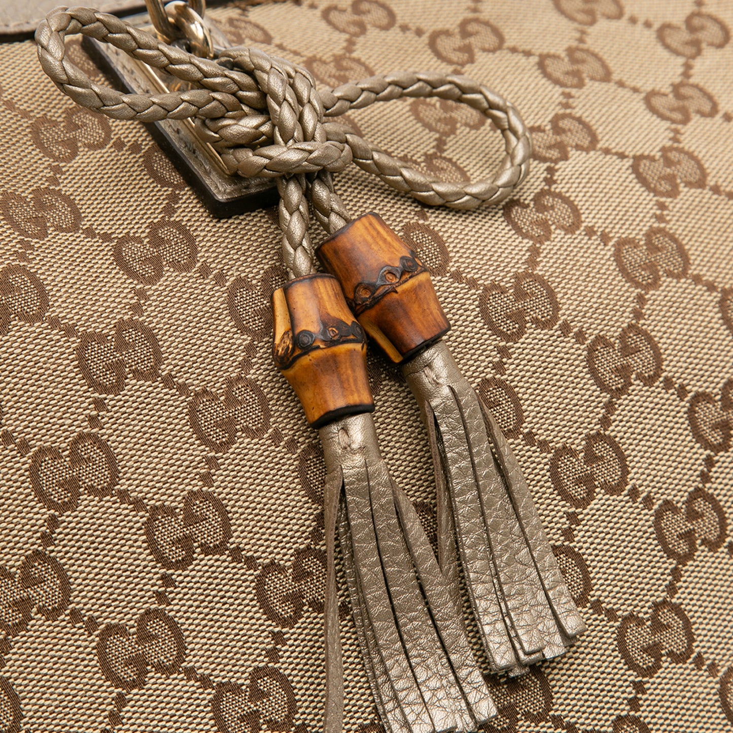 Gucci Medium GG Canvas Bella Tote