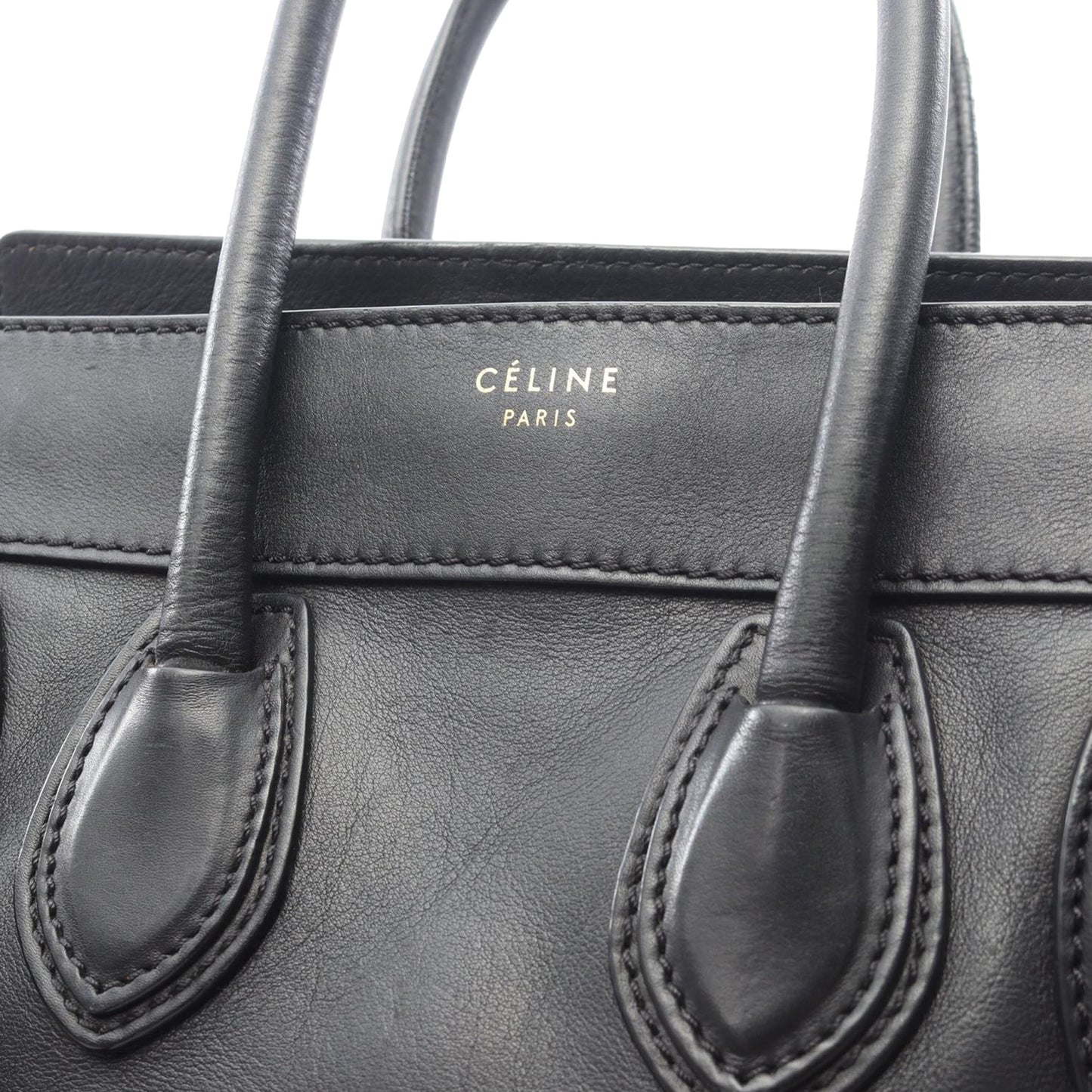 Celine Micro Smooth Calfskin Luggage Tote