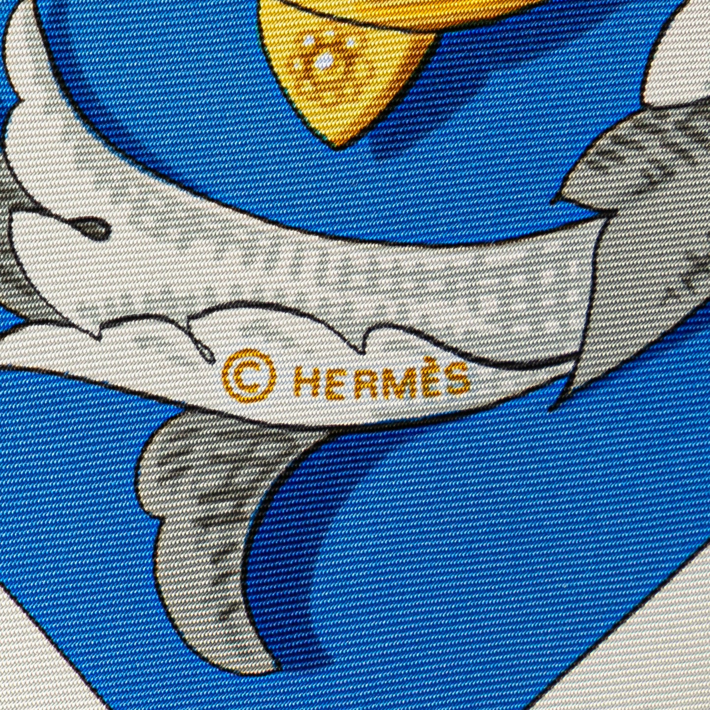Hermès Le Mors A La Conetable Silk Scarf