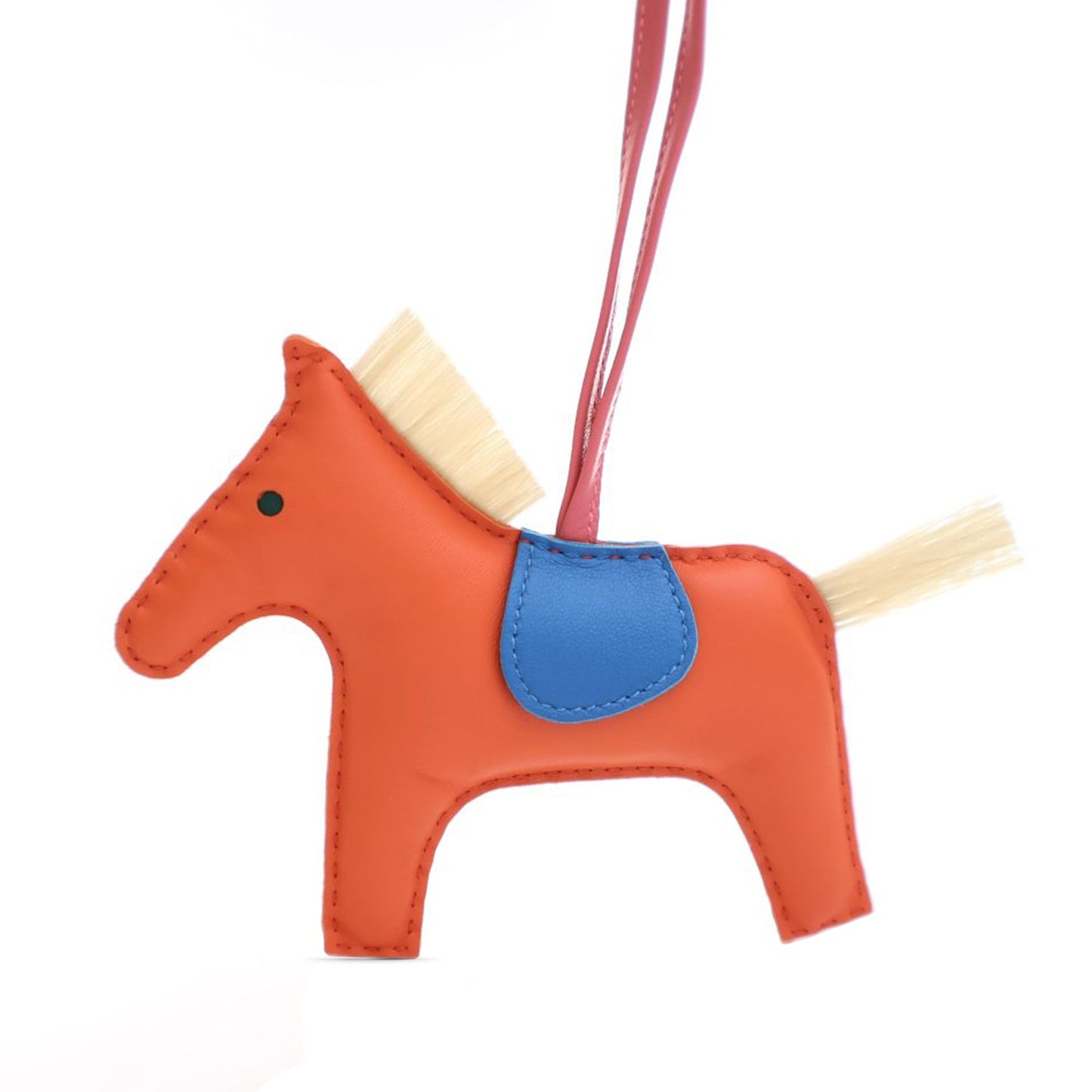 Hermès Milo Lambskin Grigri Rodeo Bag Charm MM