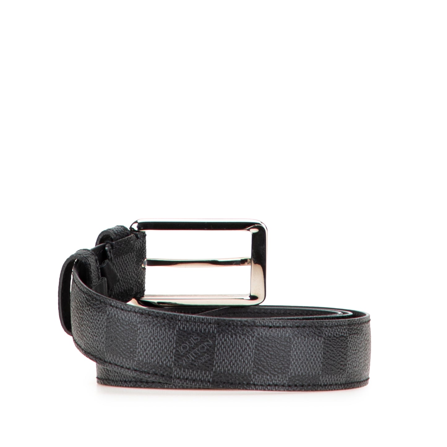 Louis Vuitton Damier Graphite Force Belt