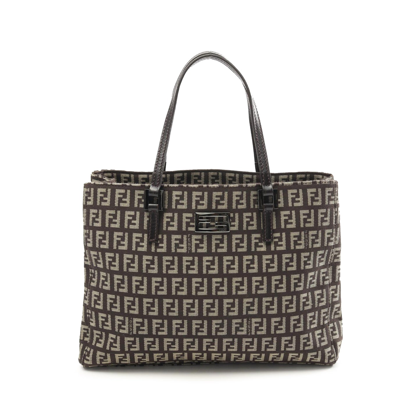 Fendi Small Zucchino Canvas Tote