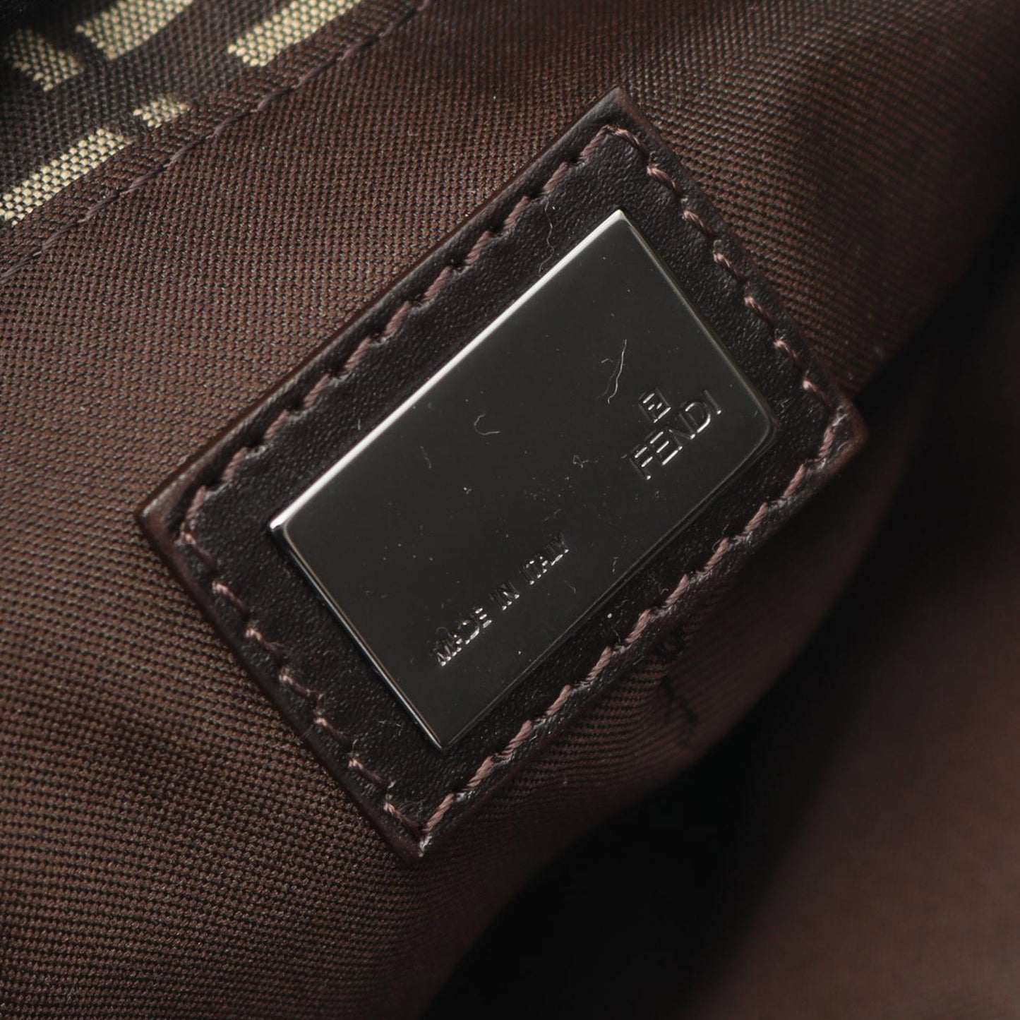 Fendi Small Zucchino Canvas Tote