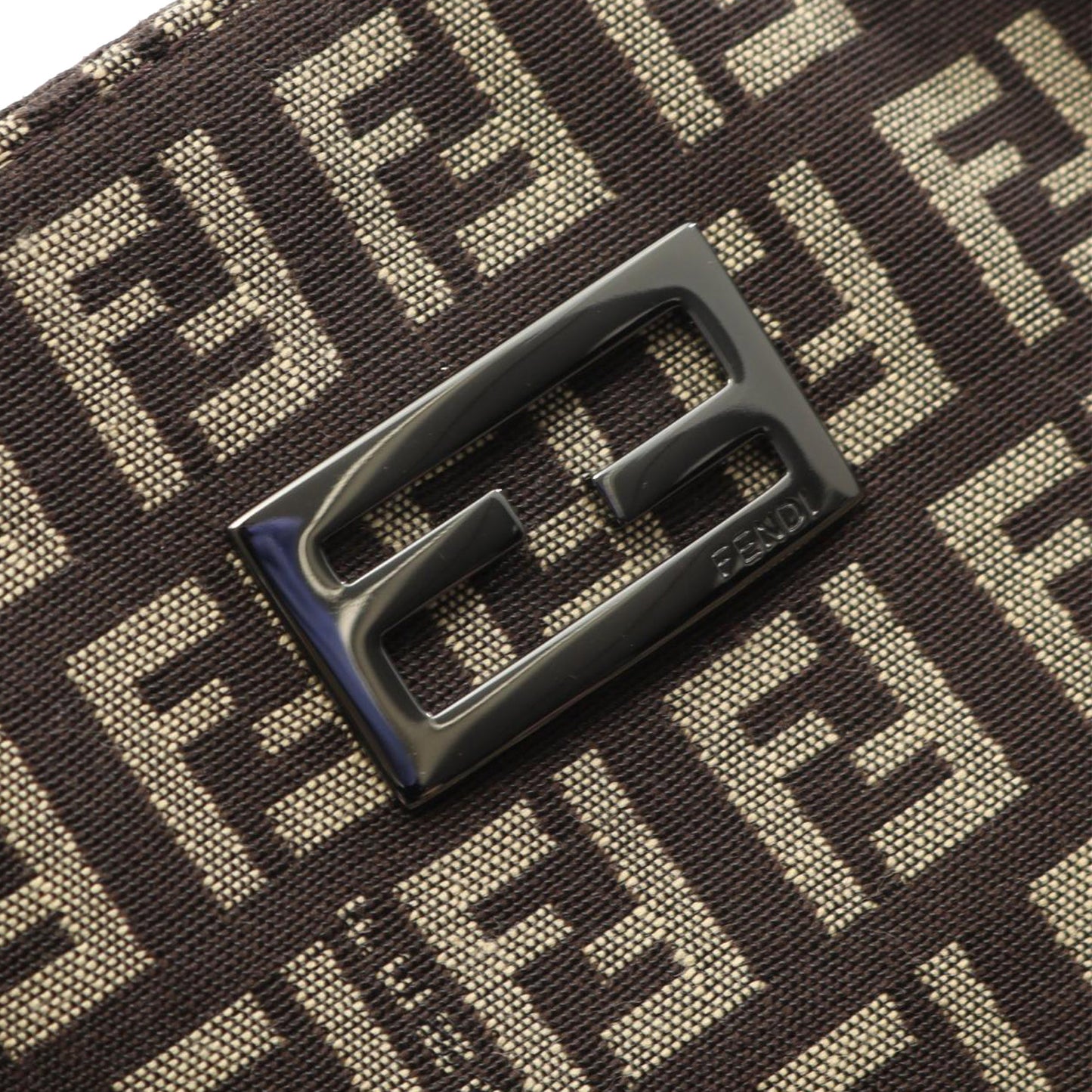 Fendi Small Zucchino Canvas Tote