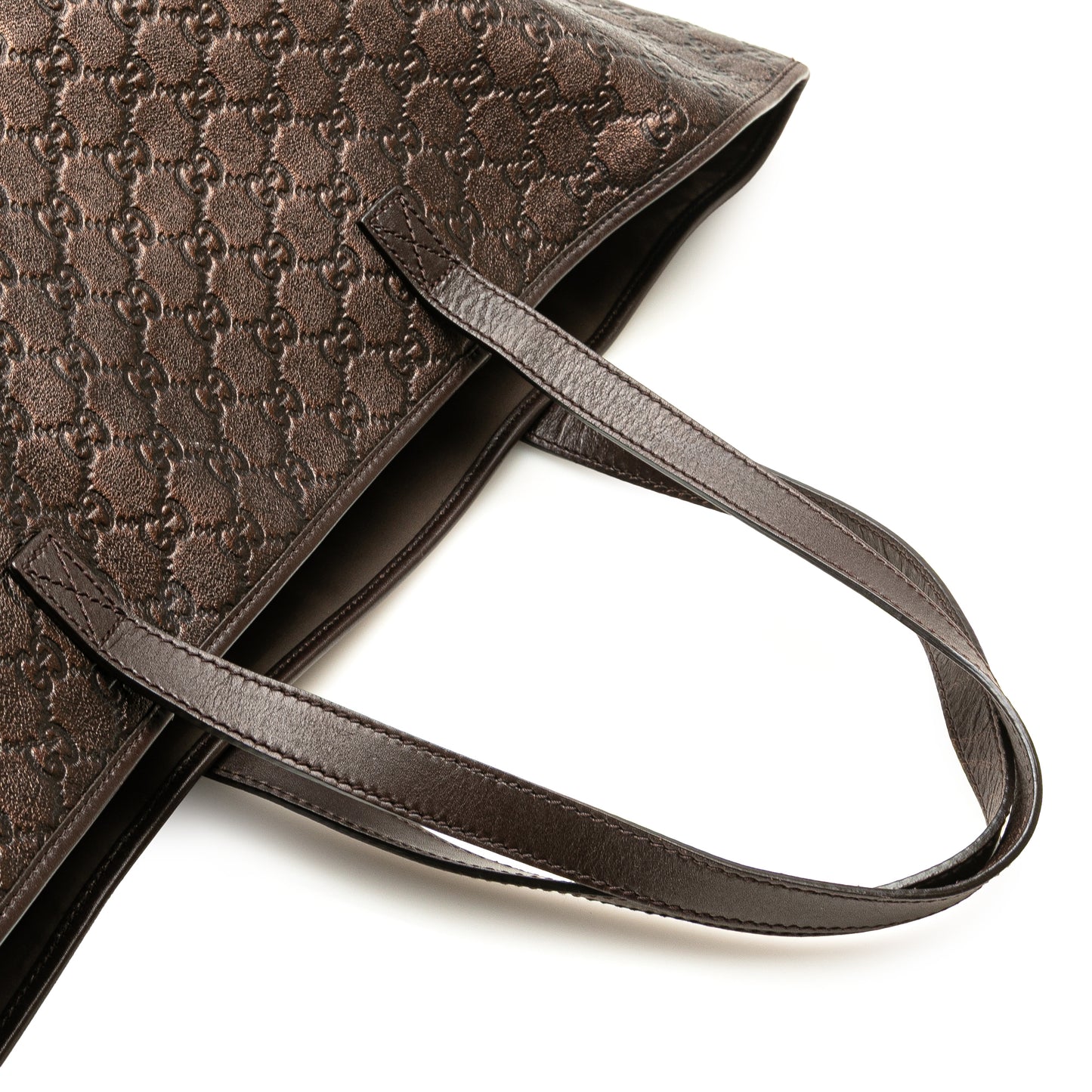 Gucci Large Metallic Guccissima Tote