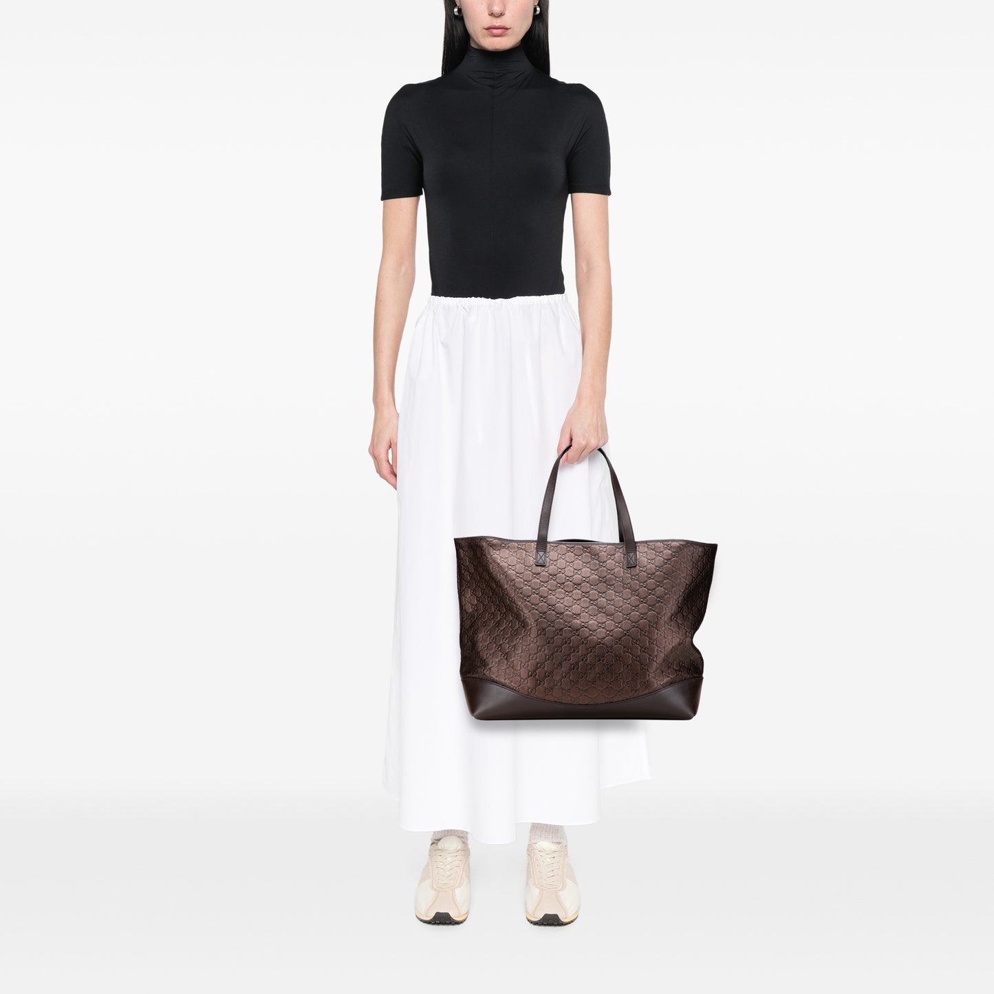 Gucci Large Metallic Guccissima Tote