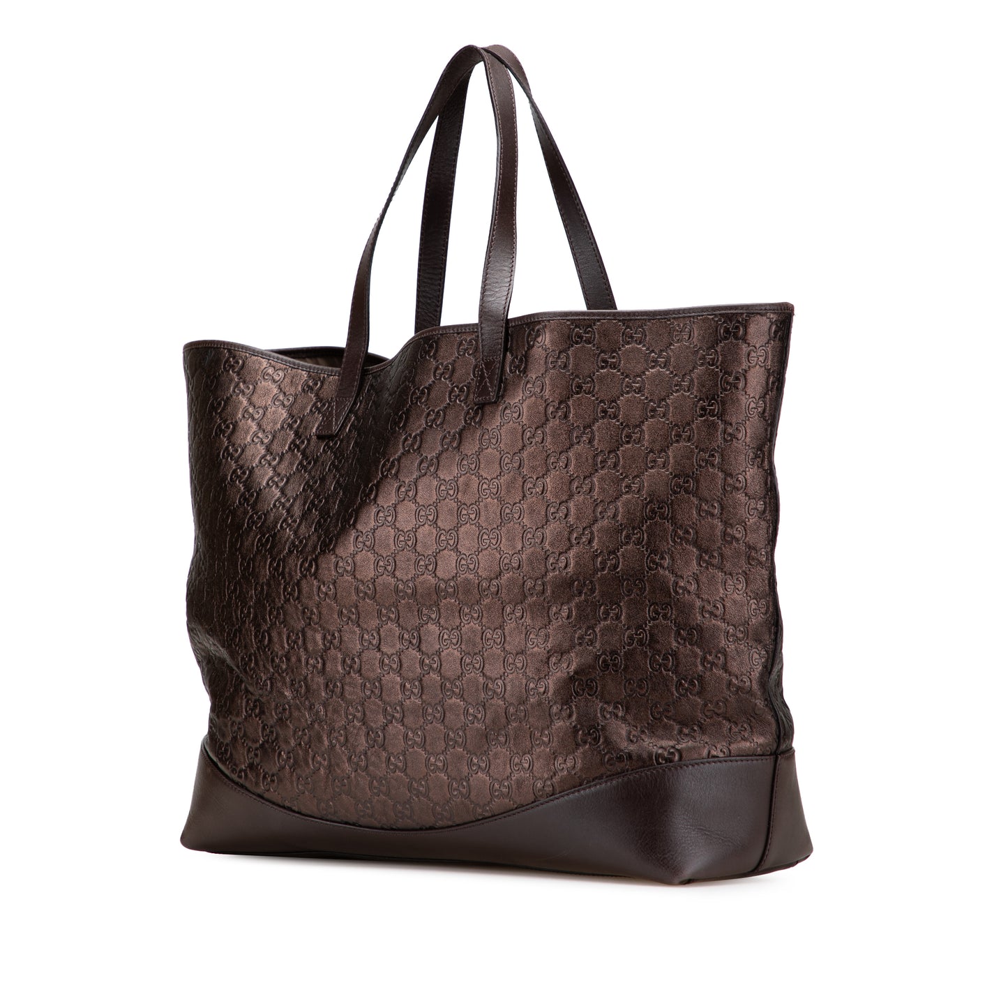 Gucci Large Metallic Guccissima Tote