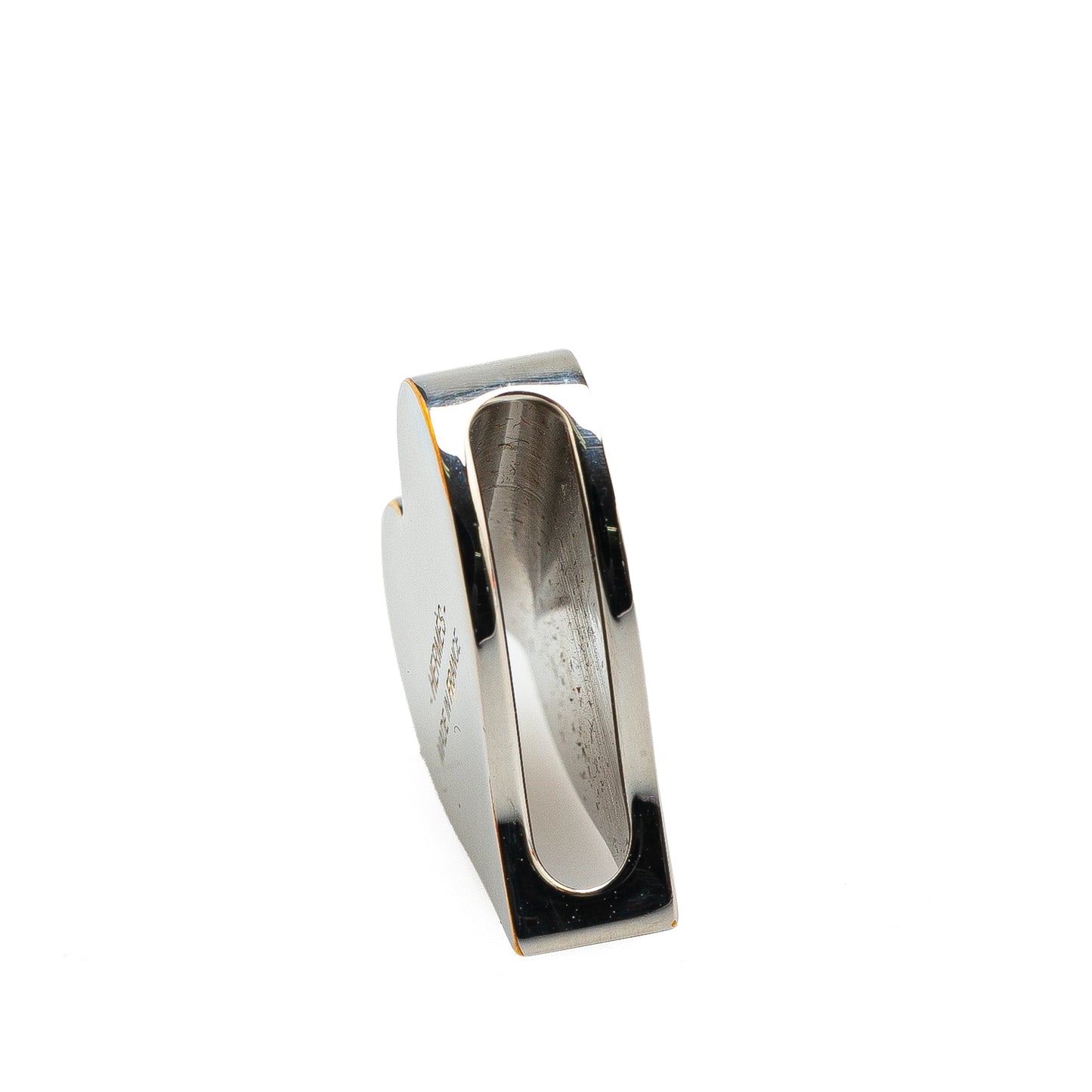 Hermès Palladium Plated Tea Time Heart Twilly Ring