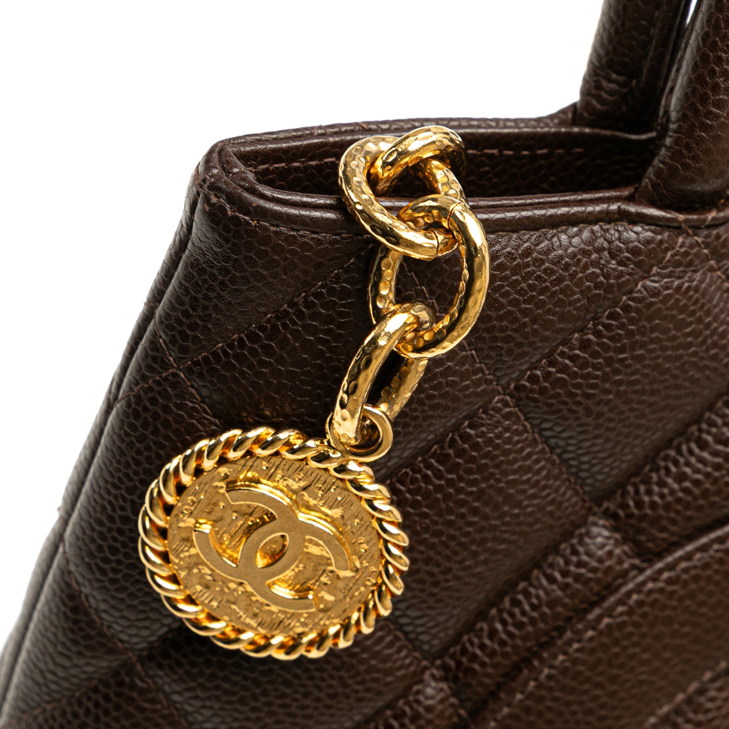 Chanel Caviar Medallion Tote