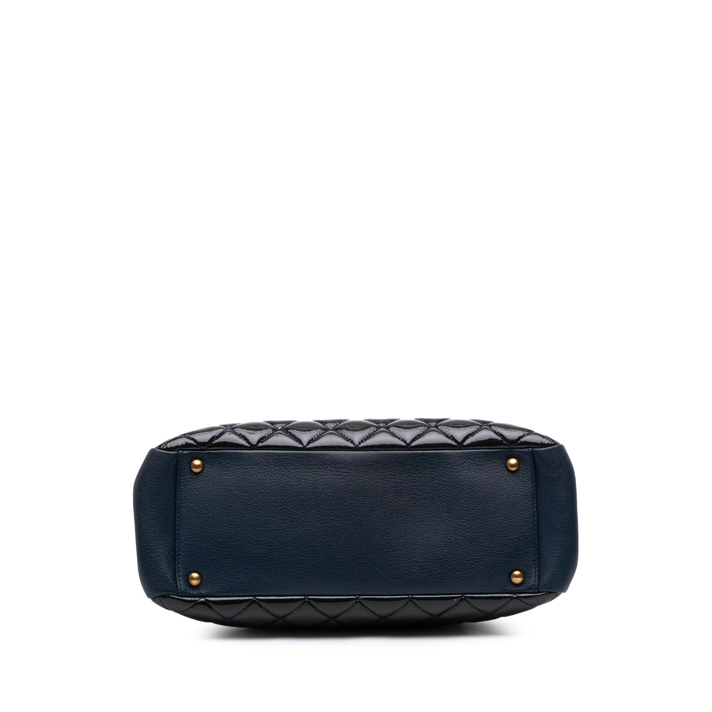Chanel Paris Salzburg Patent and Goatskin CC Eyelet Tote