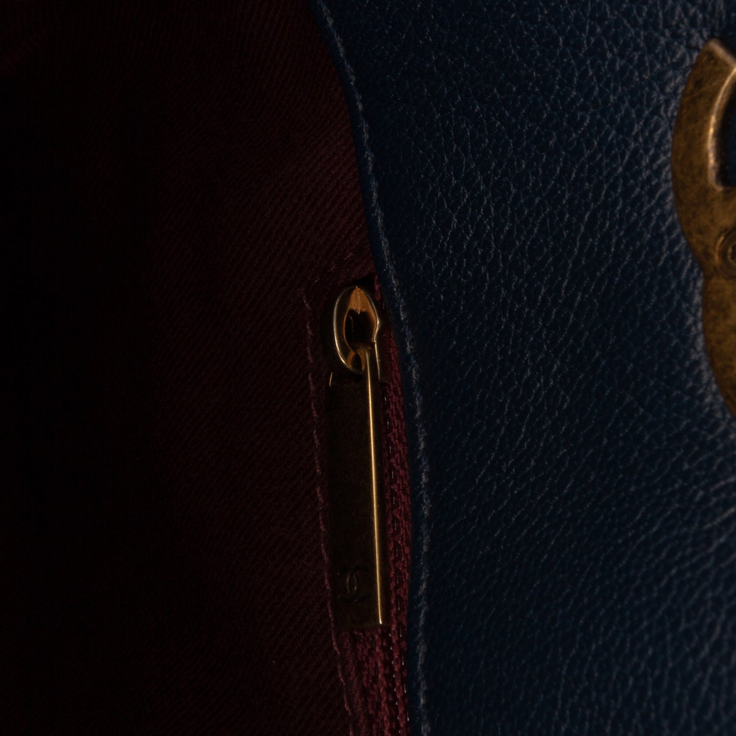 Chanel Paris Salzburg Patent and Goatskin CC Eyelet Tote