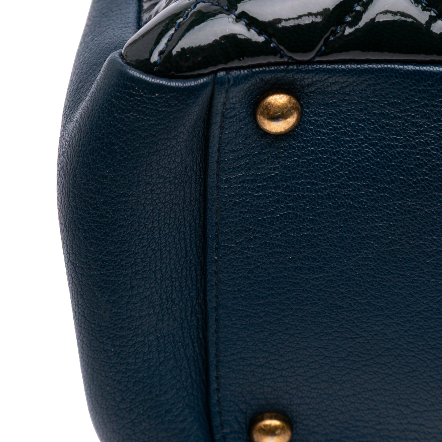 Chanel Paris Salzburg Patent and Goatskin CC Eyelet Tote