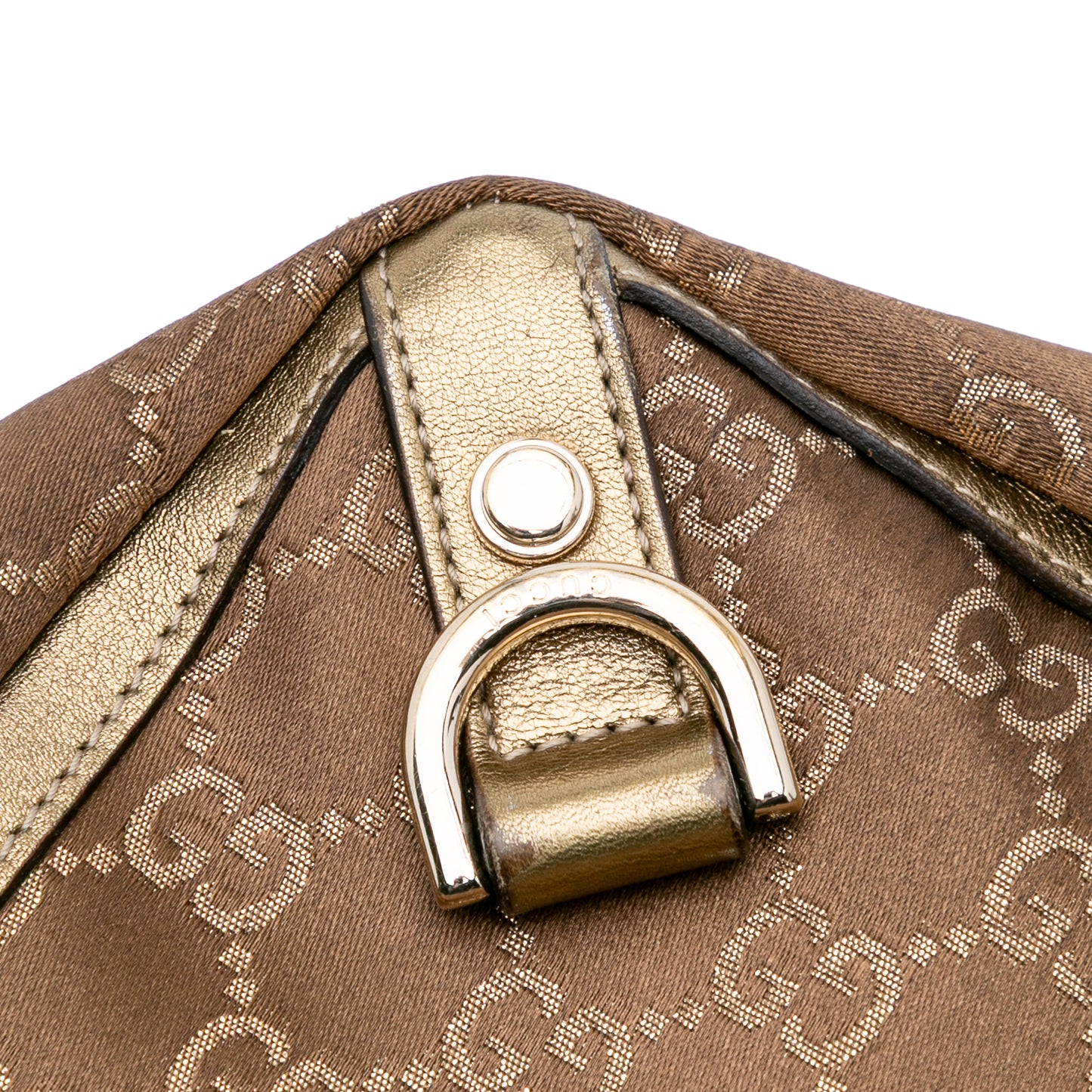 Gucci GG Satin Abbey D Ring Tote