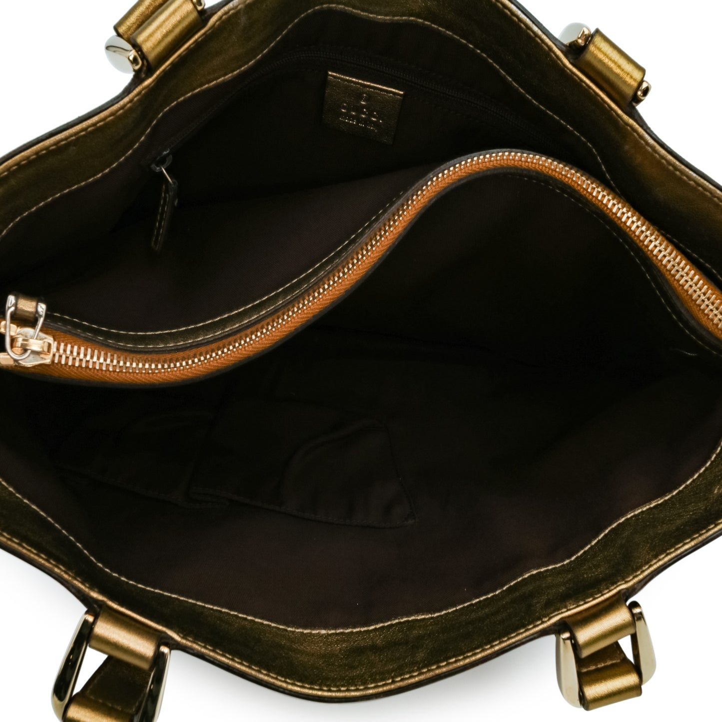 Gucci GG Satin Abbey D Ring Tote