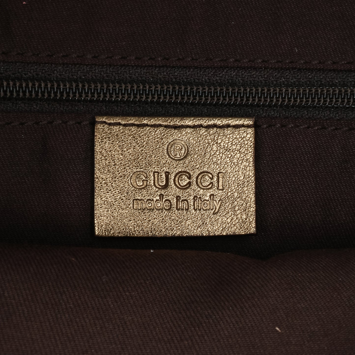 Gucci GG Satin Abbey D Ring Tote