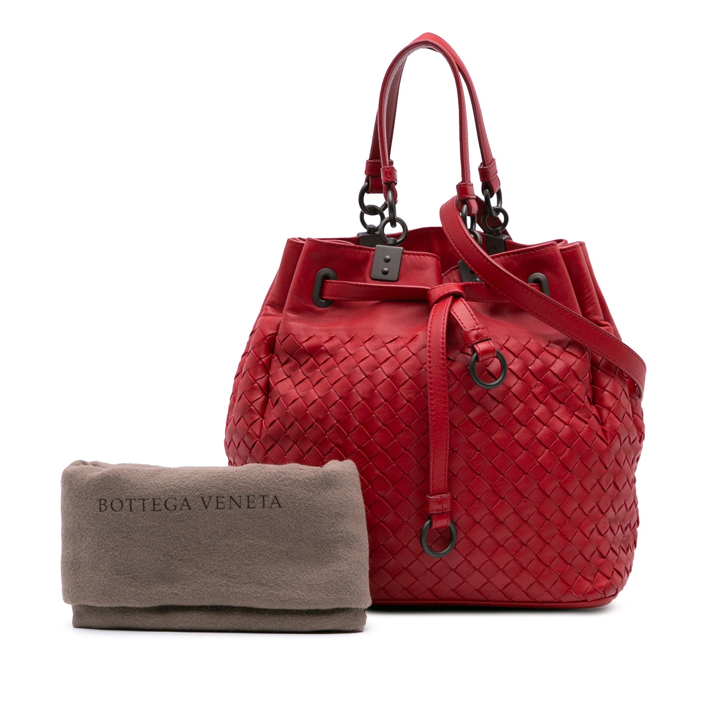 Bottega Veneta Nappa Intrecciato Bucket Bag