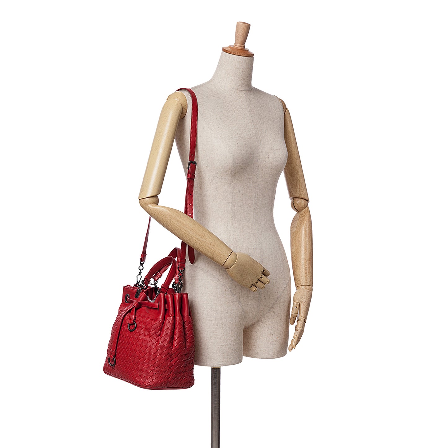 Bottega Veneta Nappa Intrecciato Bucket Bag