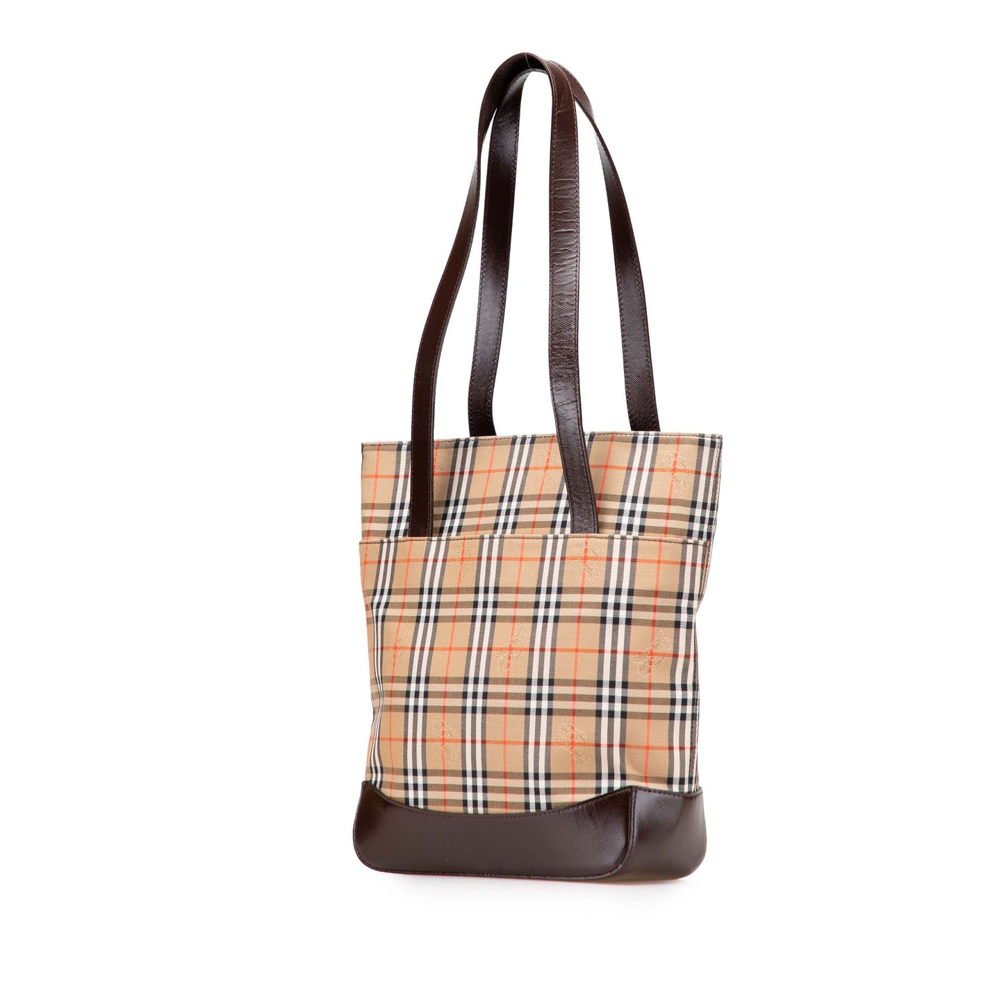 Burberry Haymarket Check Canvas Tote