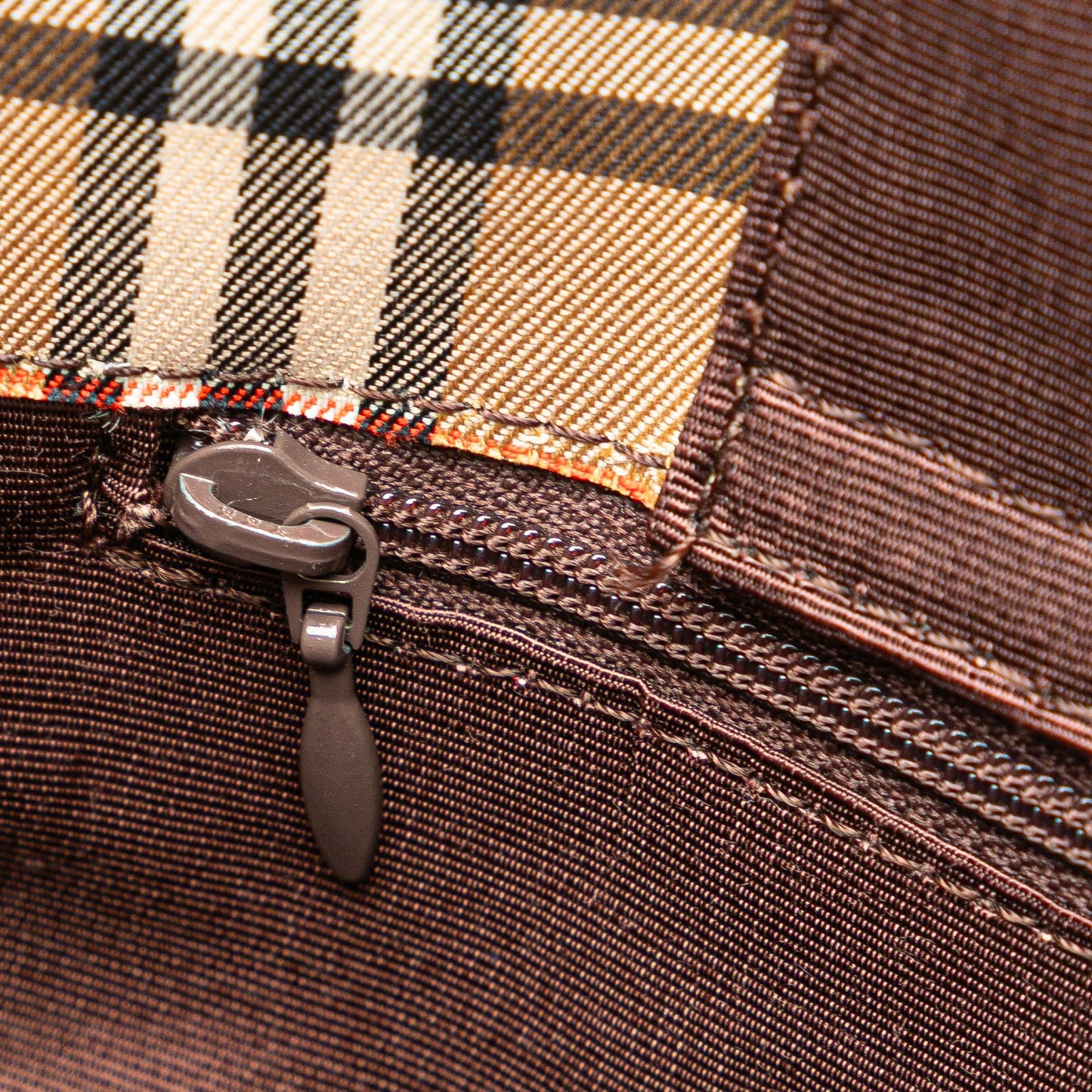 Burberry Haymarket Check Canvas Tote
