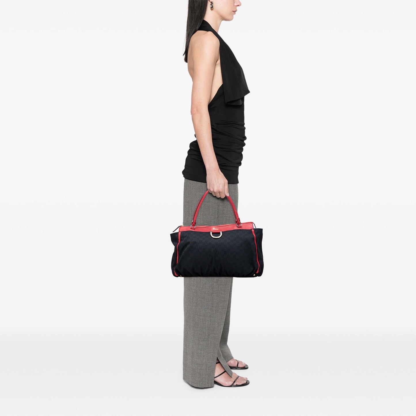 Gucci GG Canvas Abbey D Ring Tote