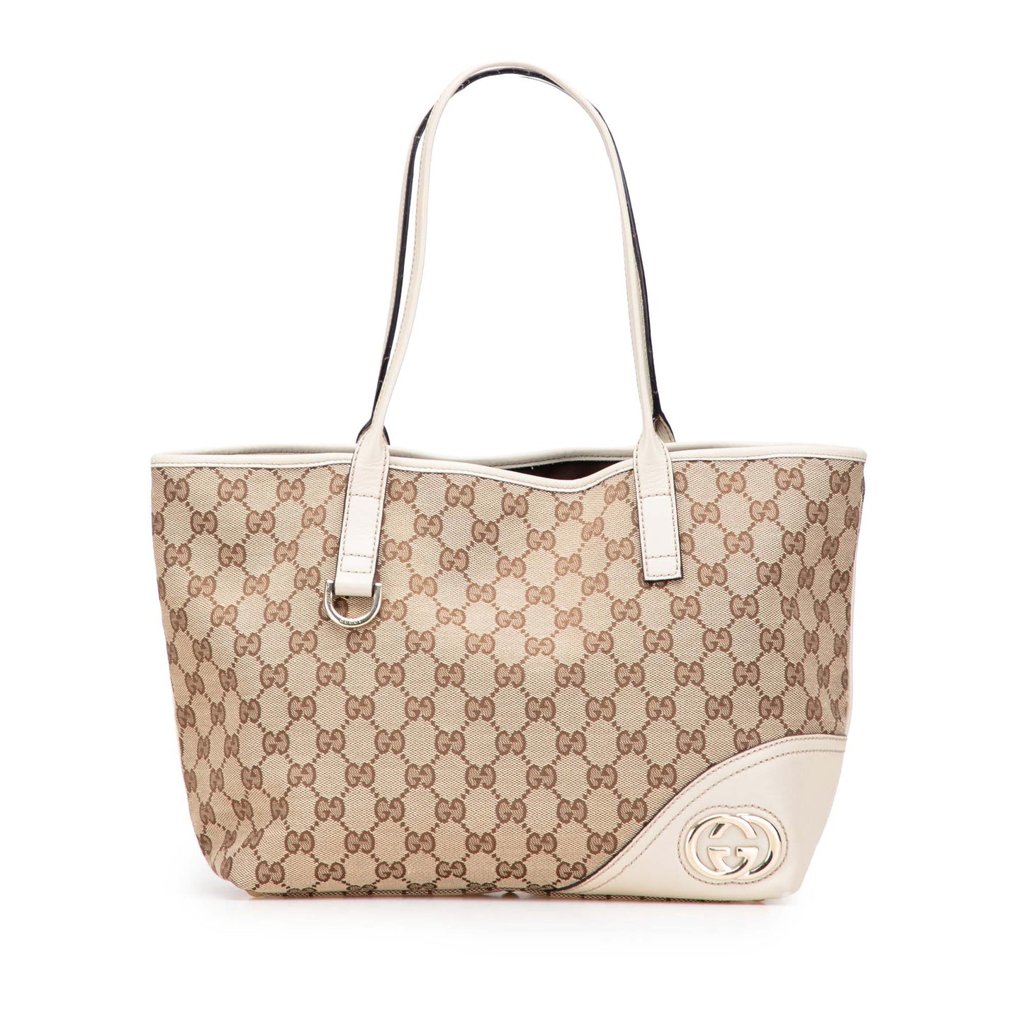 Gucci Medium GG Canvas New Britt Tote