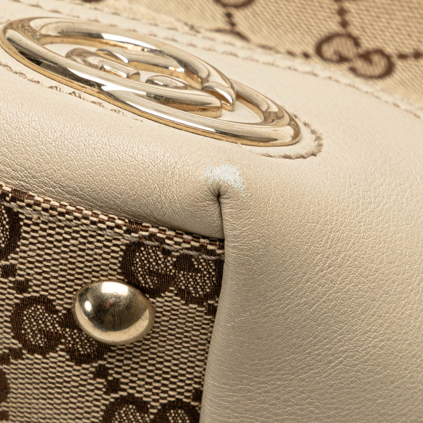 Gucci Medium GG Canvas New Britt Tote