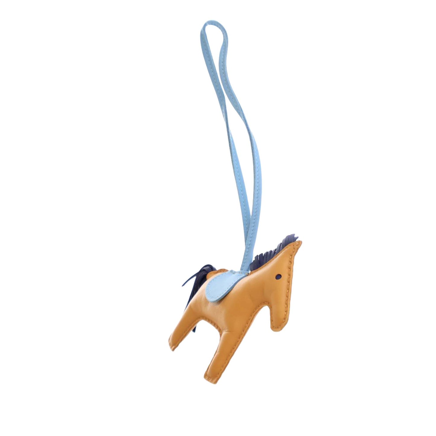 Hermès Milo Lambskin Grigri Rodeo Bag Charm MM