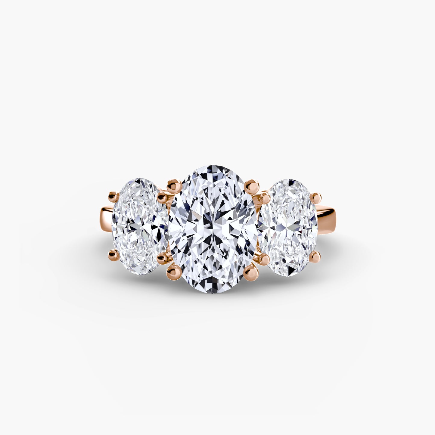 Trilogy Oval Ring