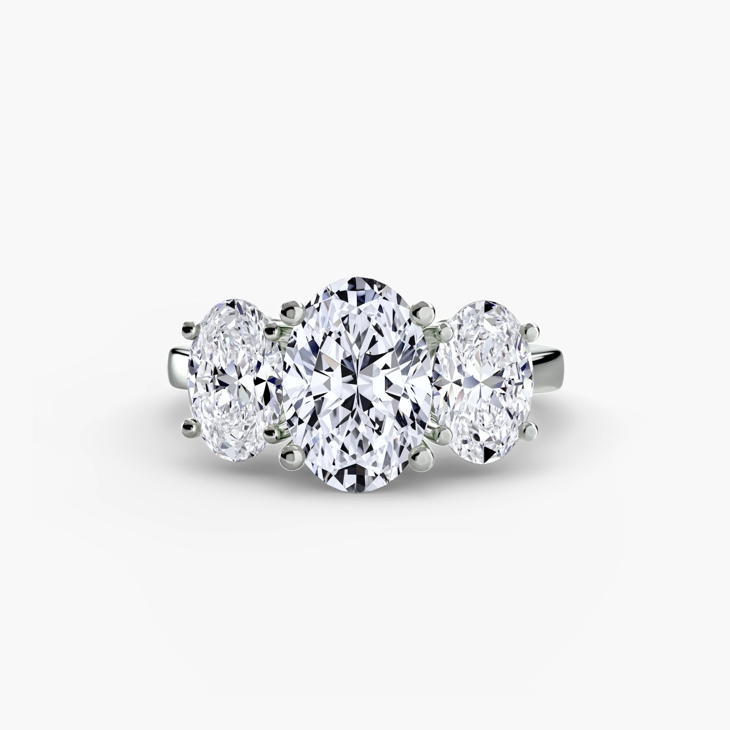 Trilogy Oval Ring