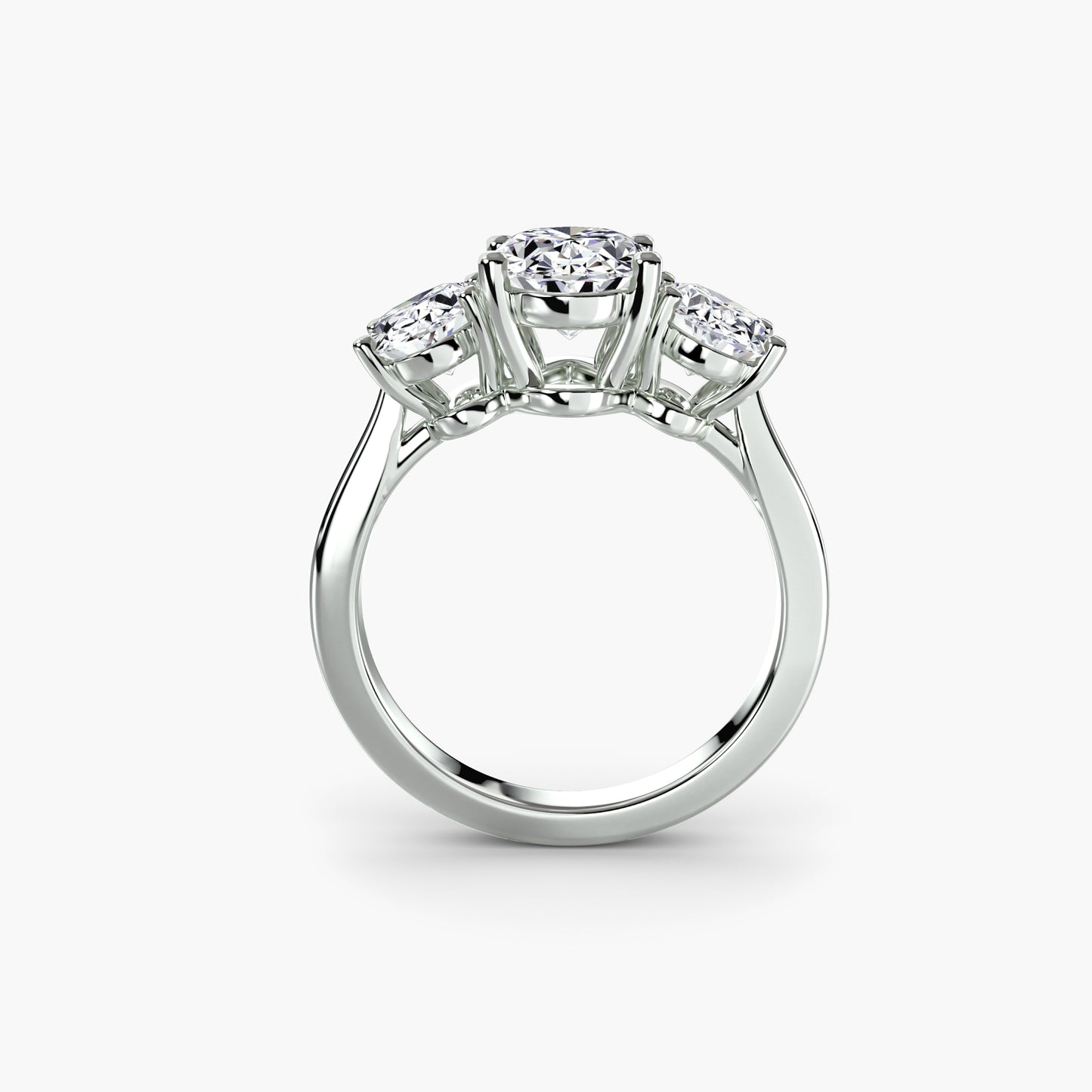 Trilogy Oval Ring
