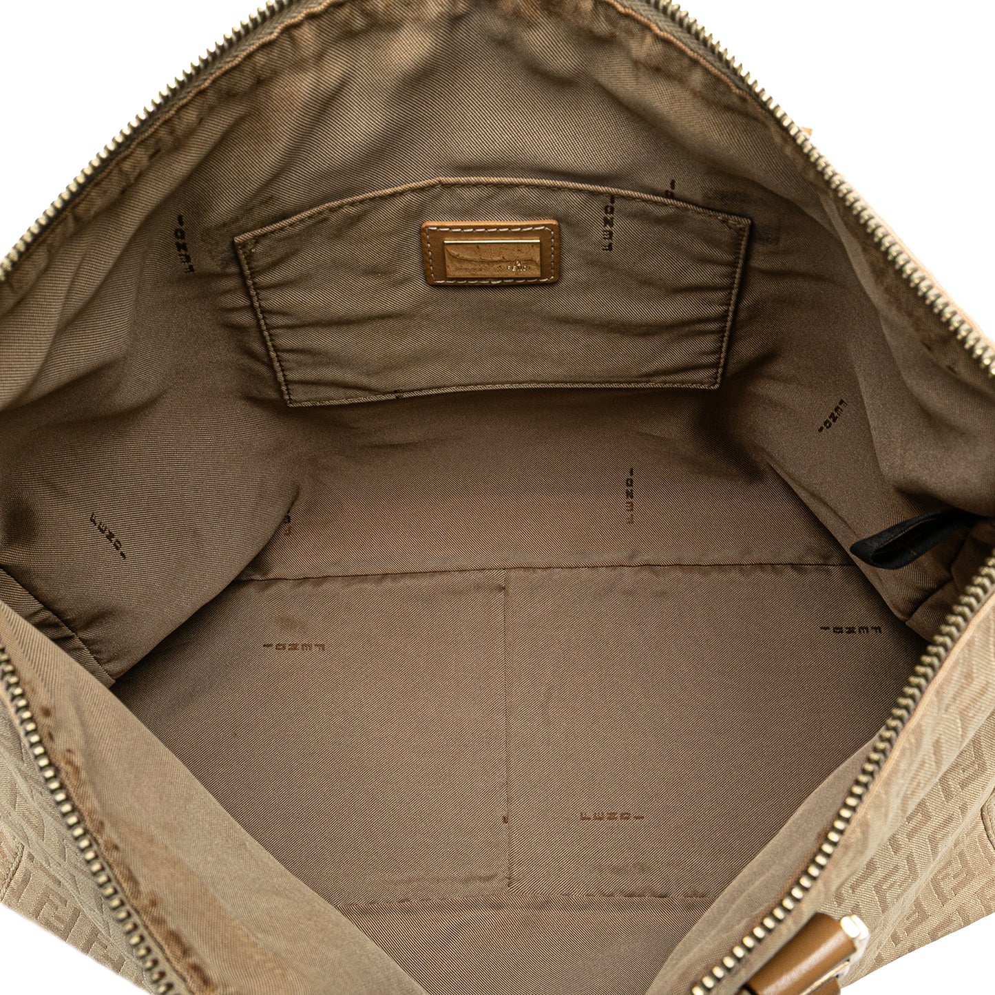 Fendi Zucchino Canvas Tote