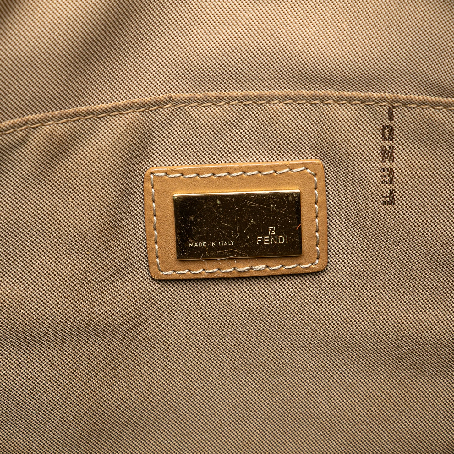 Fendi Zucchino Canvas Tote