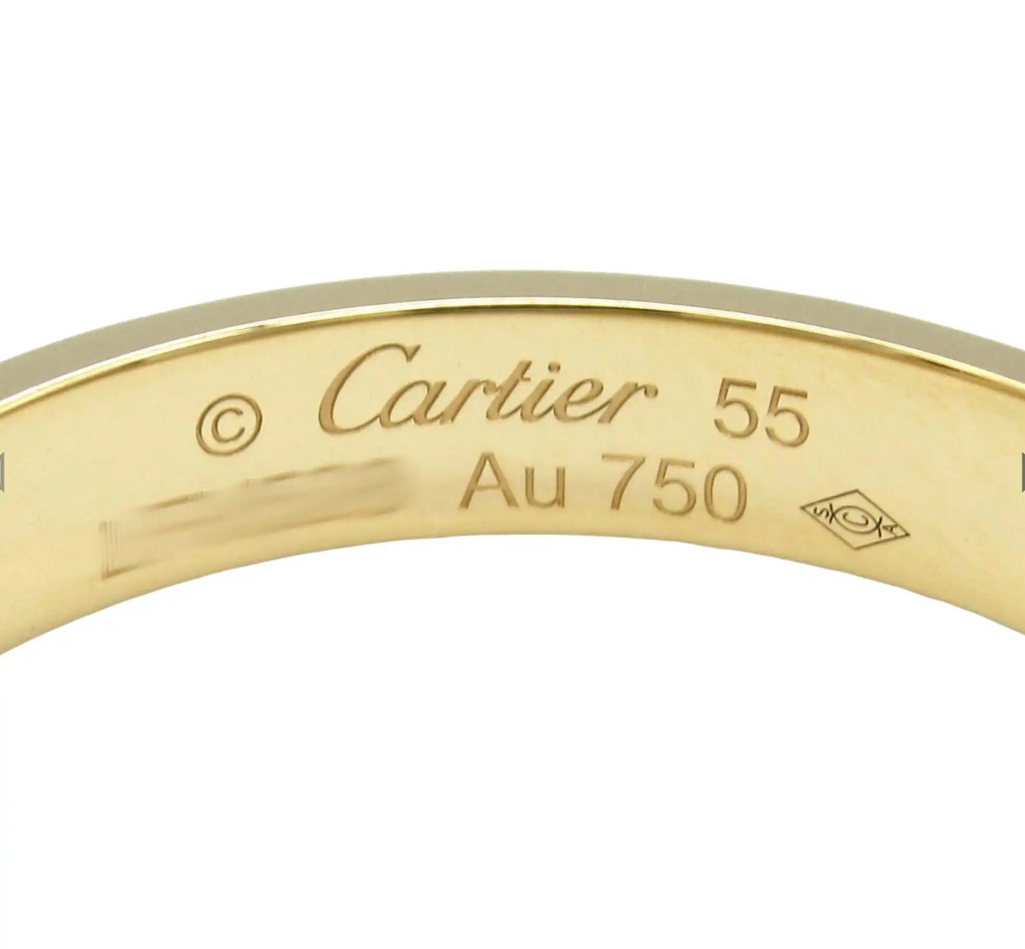 Cartier 18K Yellow Gold Small Love Ring