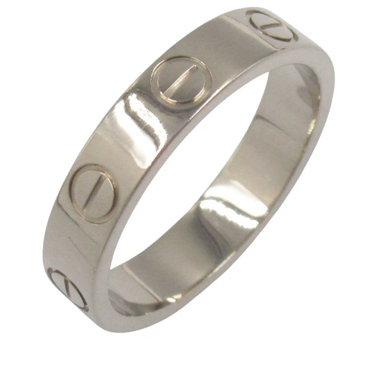 Cartier 18K White Gold Small Love Ring