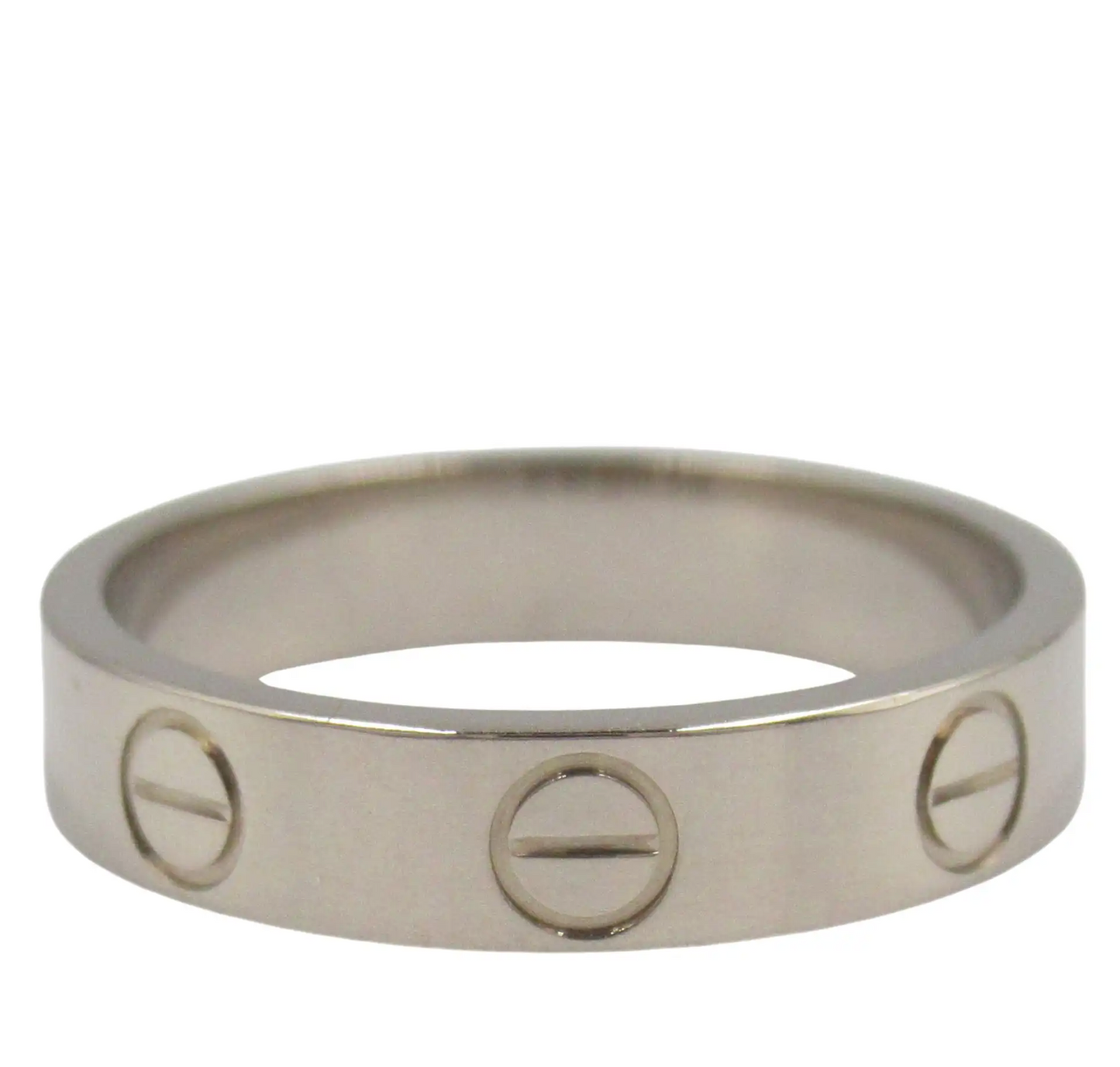 Cartier 18K White Gold Small Love Ring