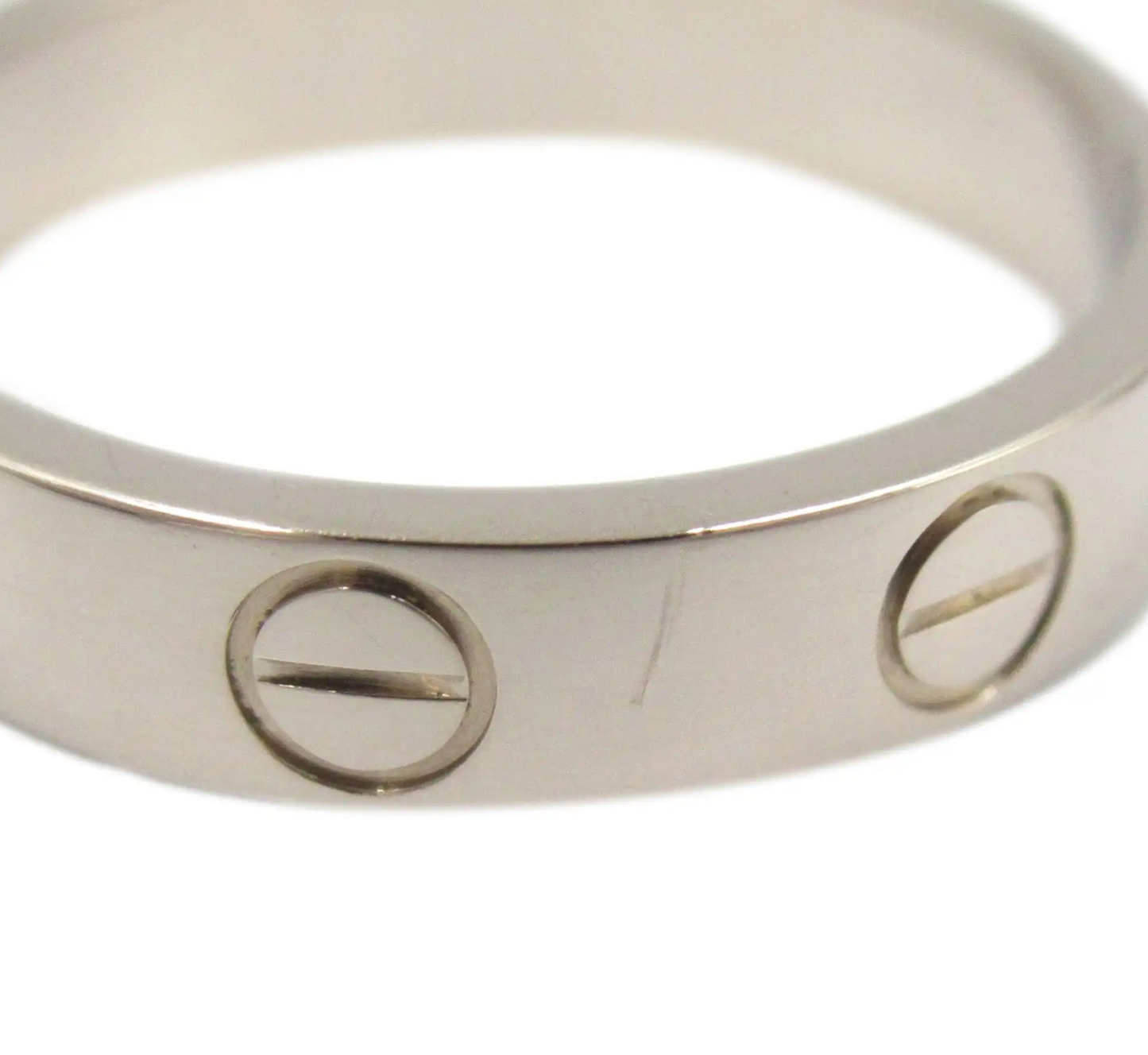 Cartier 18K White Gold Small Love Ring