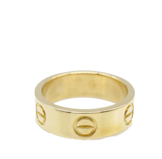 Cartier 18K Yellow Gold Classic Love Ring