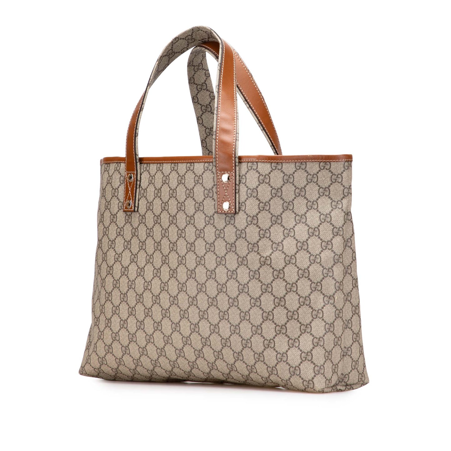 Gucci Medium GG Supreme Web Loop Tote