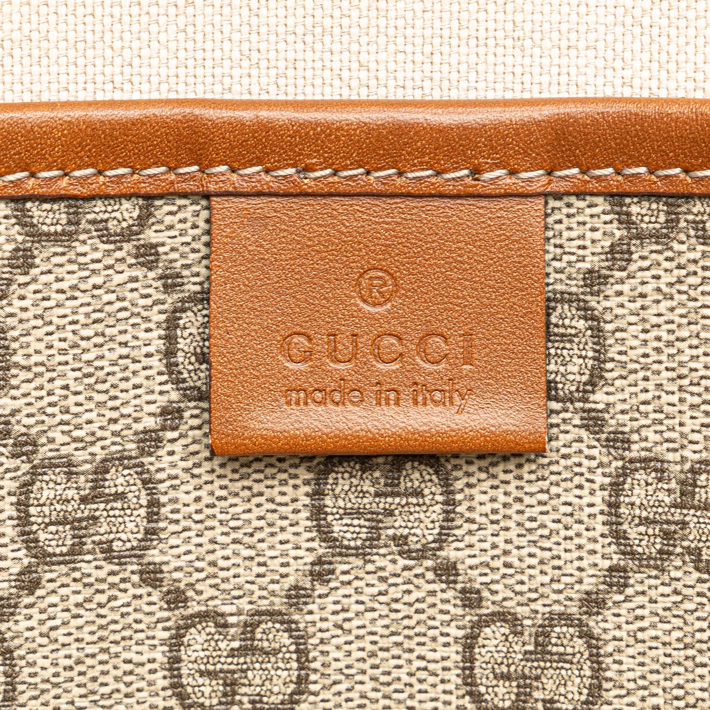 Gucci Medium GG Supreme Web Loop Tote