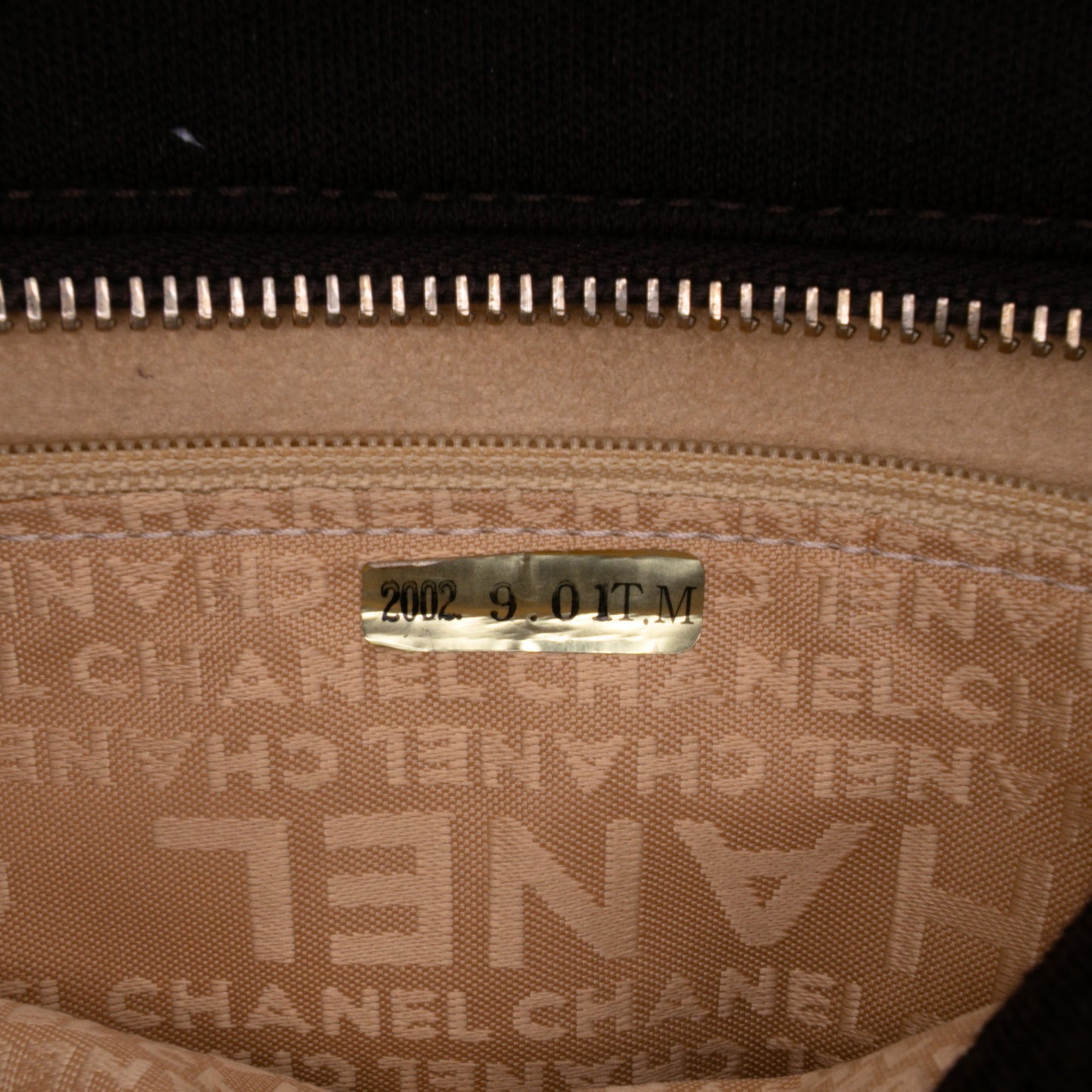 Chanel CC Chocolate Bar Jersey Tote
