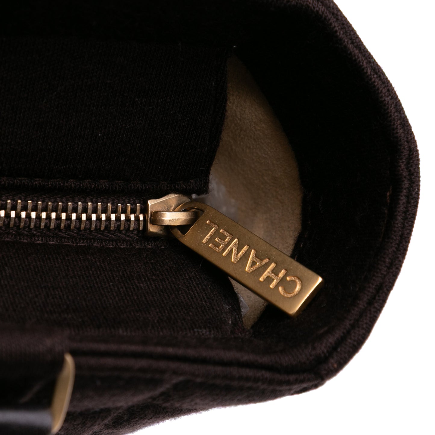 Chanel CC Chocolate Bar Jersey Tote