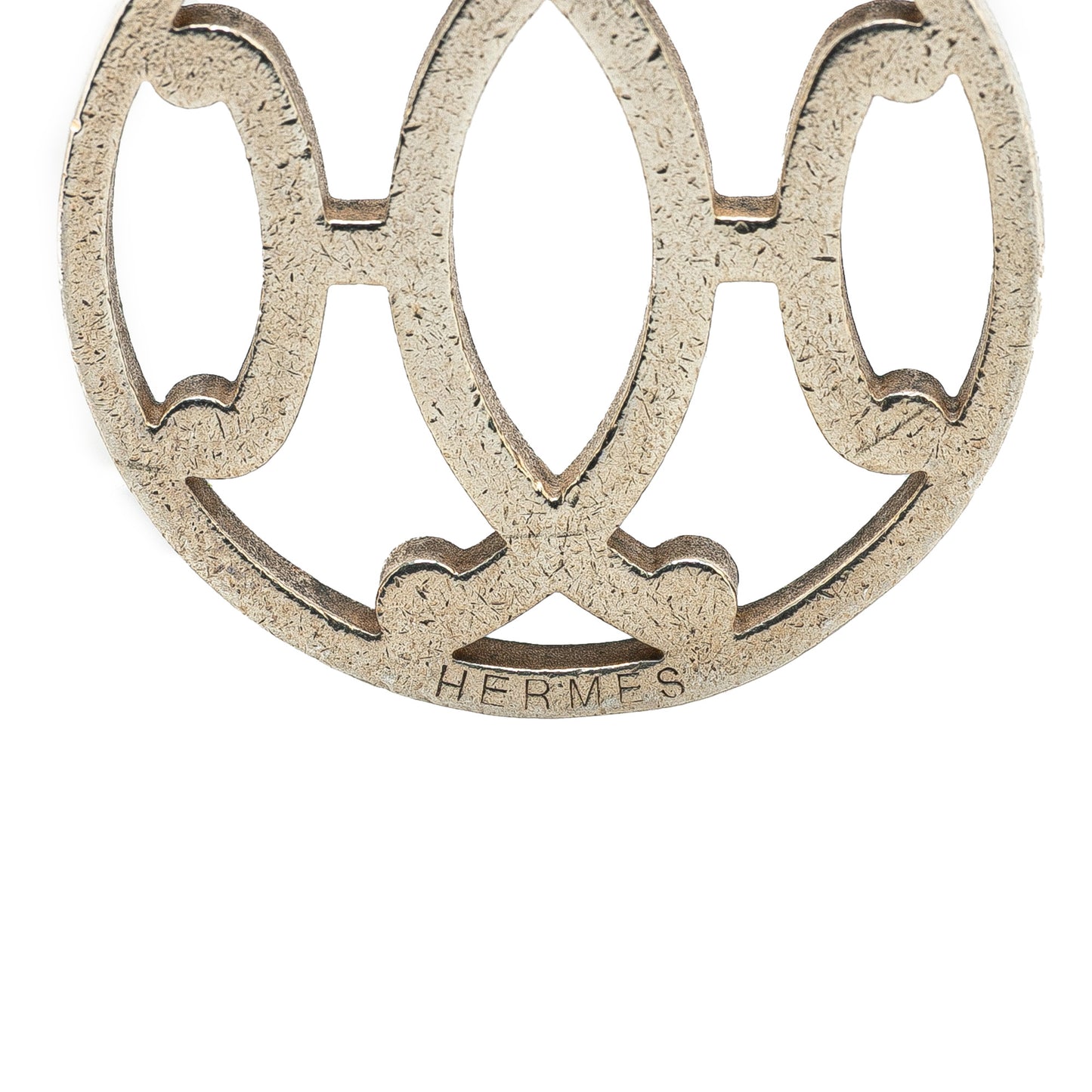 Hermès Palladium Plated Metal Bag Charm