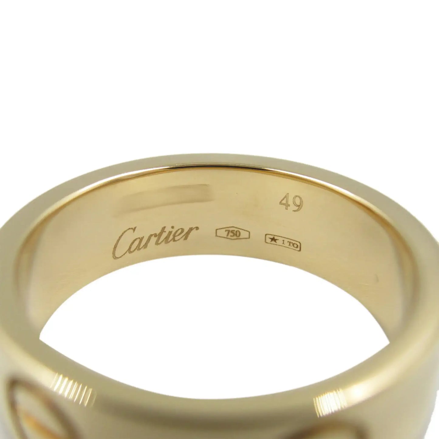 Cartier 18K Yellow Gold Classic Love Ring