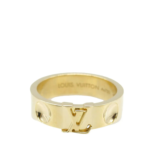 Louis Vuitton 18K Yellow Gold Empreinte Ring