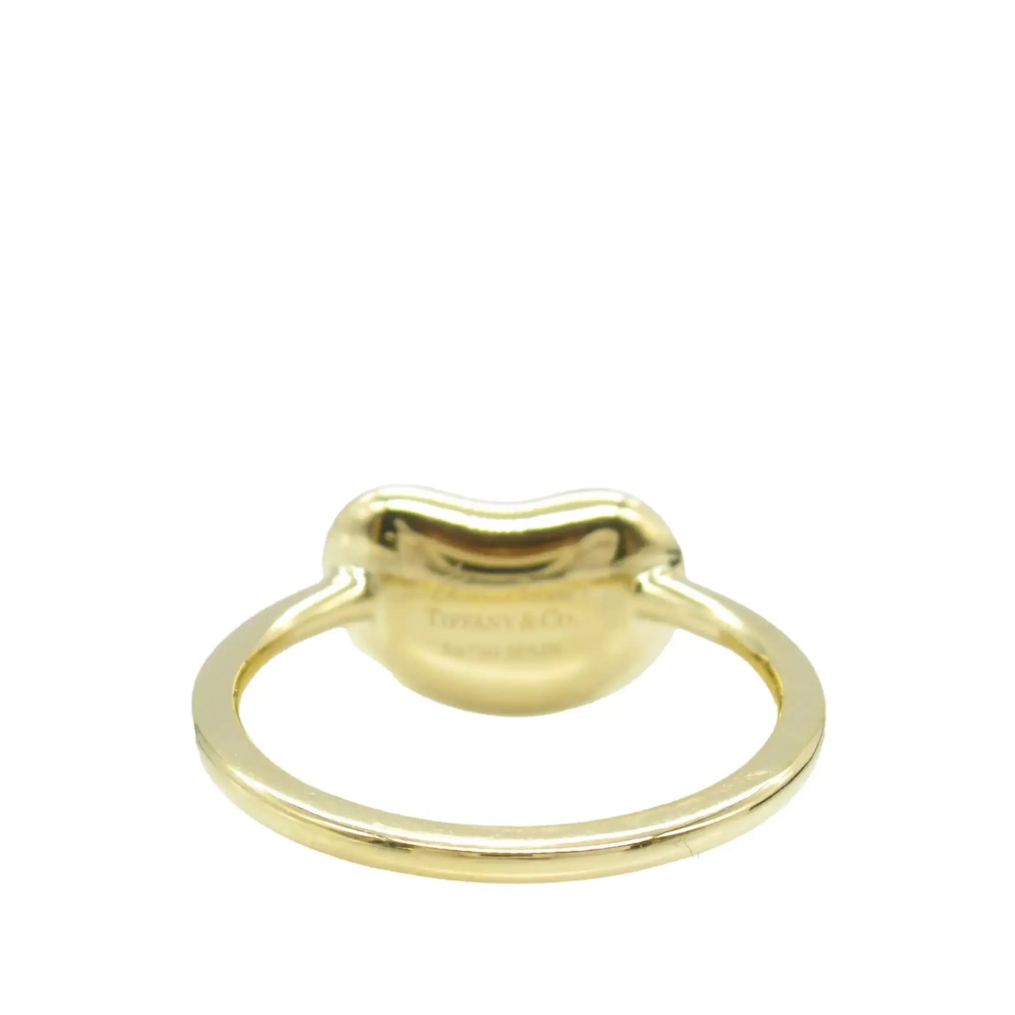 Tiffany 18K Yellow Gold Elsa Peretti Bean Ring