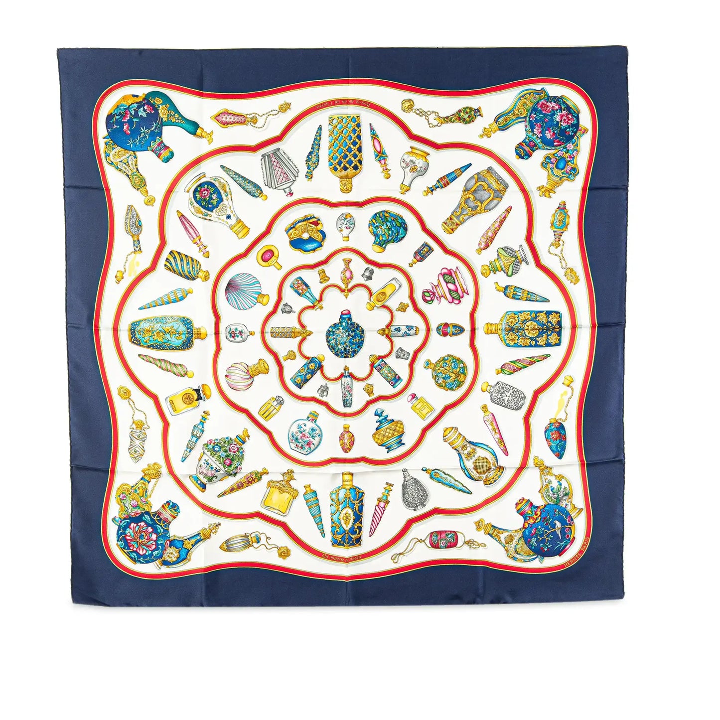 Hermès Qu Importe Le Flacon Silk Scarf