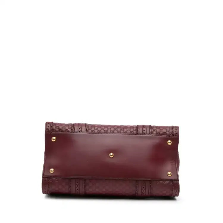Gucci Microguccissima Brogue Duilio Boston Bag
