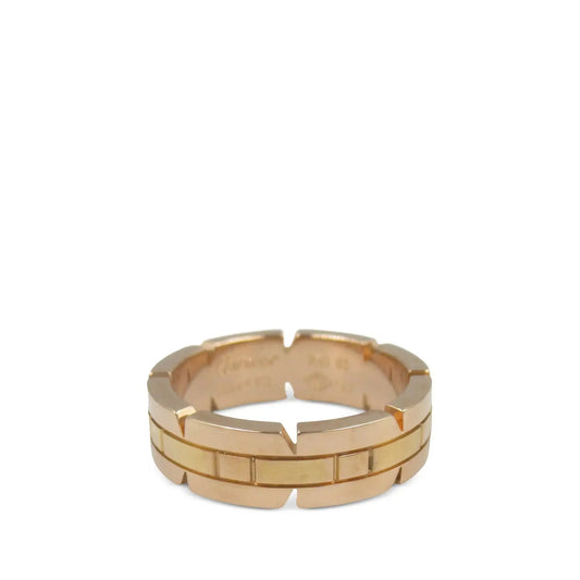 Cartier 18K Rose Gold Tank Francaise Ring